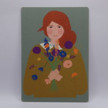 ‘Bloemen’ ansichtkaart